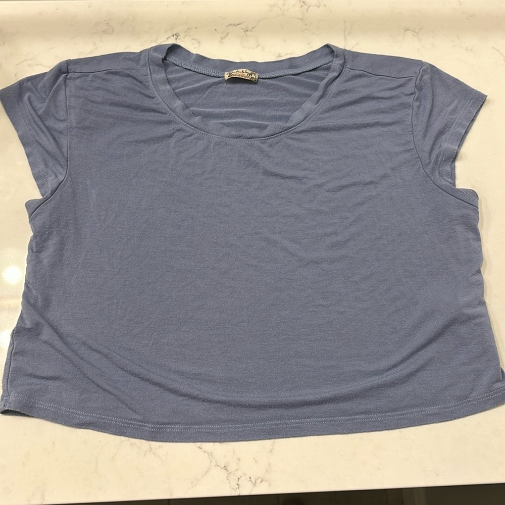 Blue Free People Top, Size: XS